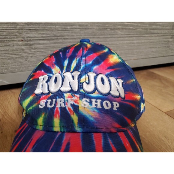 Ron Jon Surf Shop Tie Dye Baseball Hat Adjustable Mens Womens Dad Cap - Picture 2 of 6